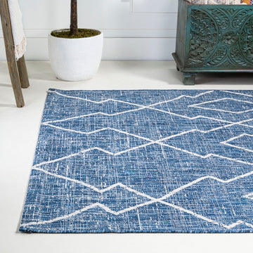 Carwa Tribal Diamond Trellis Indoor/outdoor Area Rug